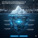 Fabrika üretim takip programı ile ölçülen, üretimdeki gözle görülmeyen 5 temel kayıp ve buzdağı metaforu
